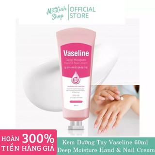 Kem Dưỡng Tay Vaseline Deep Moisture Hand & Nail Cream 60ml