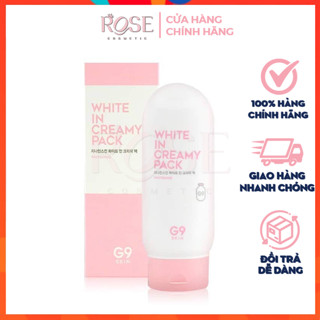 Kem Dưỡng Da Body G9. Dưỡng Ẩm, Dưỡng Thể, Trắng Da, Ủ Trắng Da Body Toàn Thân Skin White In Creamy Pack Whitening 200ml