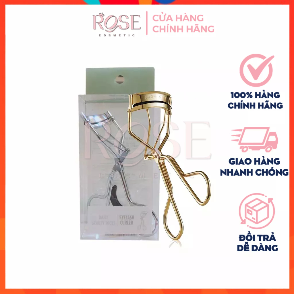 Kẹp Bấm Mi The Face Shop ⚡⚡ Hàn Quốc Eyelash Curler TFS siêu cong màu Bạc  siêu dễ dùng