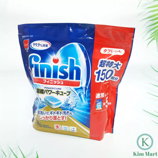 Viên rửa bát finish power cube 150 viên nội địa nhật - chính hãng
