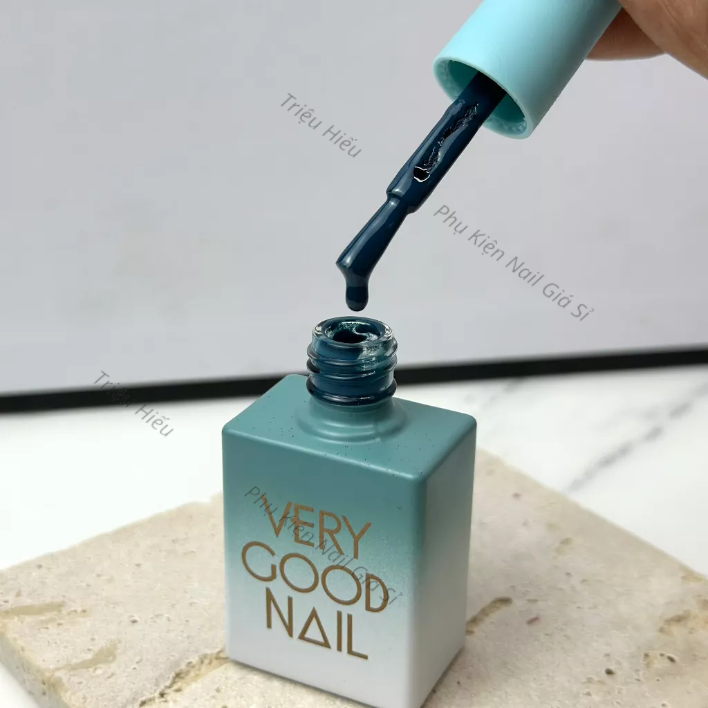 Sét sơn gel xanh 8 màu hót hít 2022