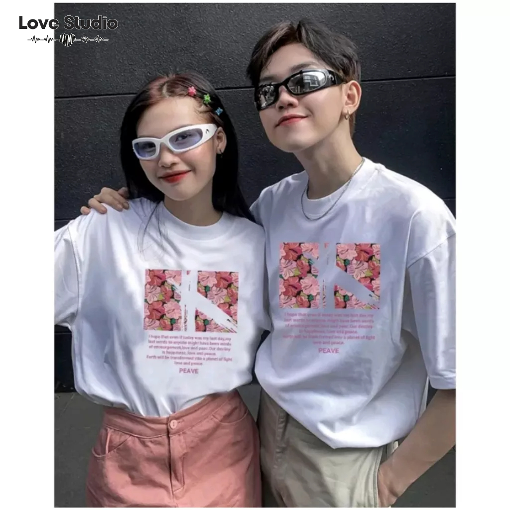 Áo Thun Form Rộng Tay Lỡ Unisex phông Nam Nữ Local Brand Chính Hãng L66  A095