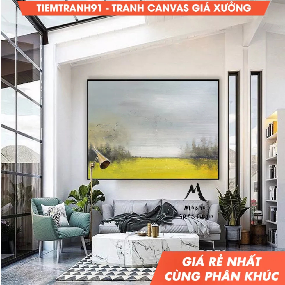 Tranh treo tường, Sky Abstract Painting,Landscape Abstract Painting Large Wall Art Painting,Sky Pain