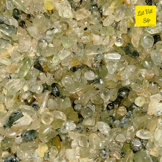 100g vụn đá Prehnite tự nhiên