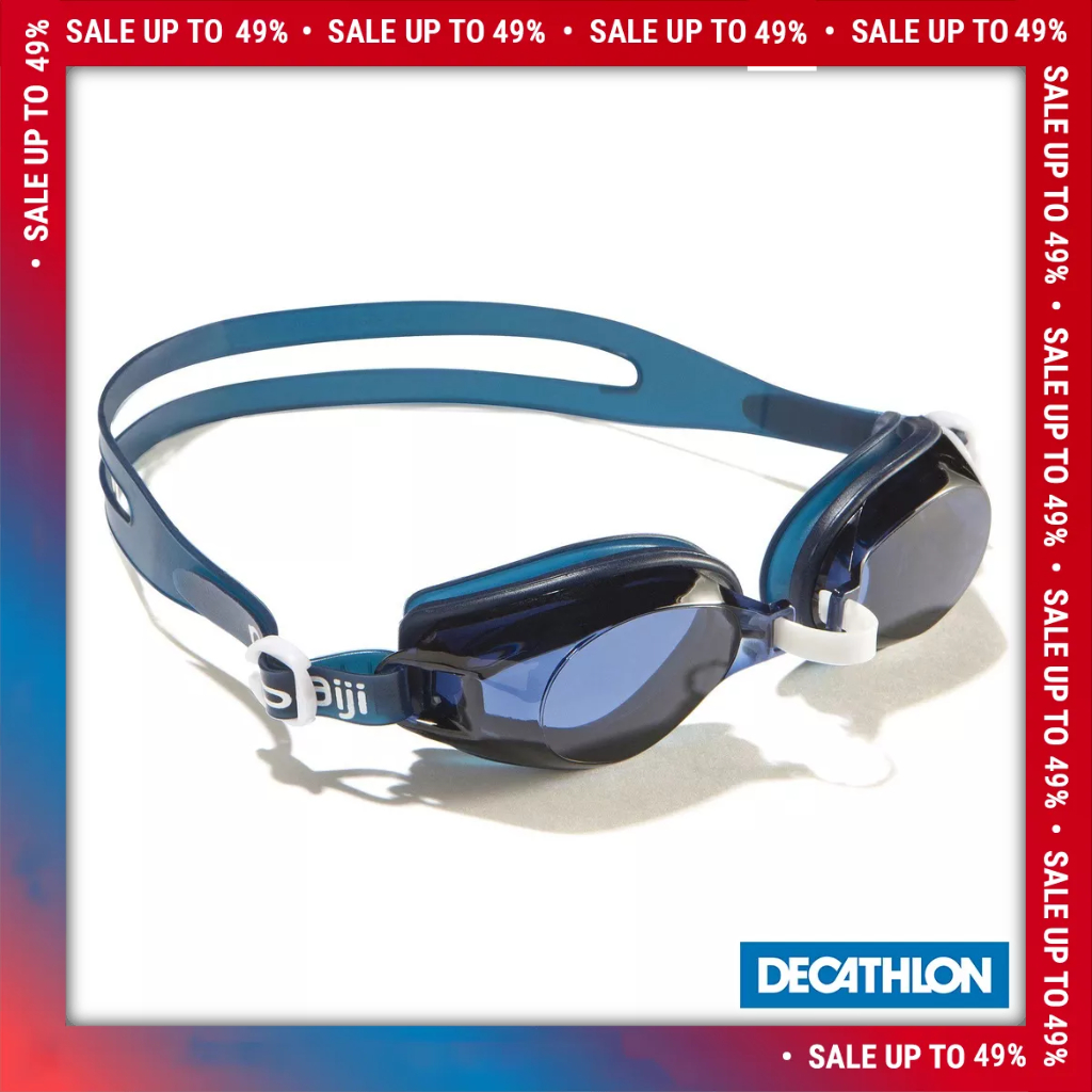 Kính bơi AMA 700 cỡ L màu xanh dương/trắng DECATHLON NABAIJI Mã 8356656