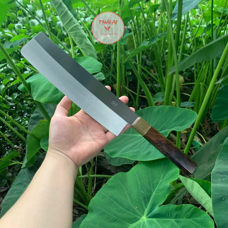 Dao thái thịt nakiri cán bát giác