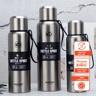 Bình giữ nhiệt inox 304 có nắp uống nước