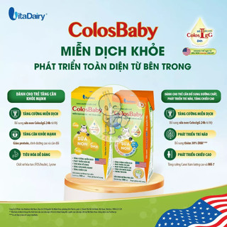 Sữa bột pha sẵn ColosBaby 110ml(Thùng 12 lốc-48 hộp)