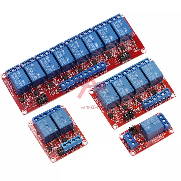 Module Relay 5V Có 2 Mức Điều Khiển High / Low