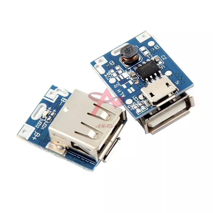 Mạch sạc pin dự phòng mini dùng cho pin lithium lipo 3.7V đầu ra USB 5V