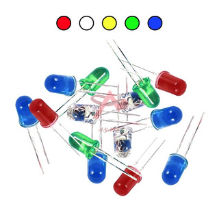 LED Phủ Màu Phi 5mm - Gói 10 Con