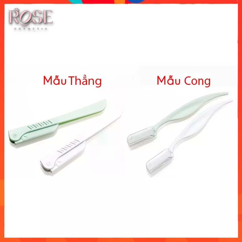 Dao Cạo Lông Mày The Face Shop ⚡⚡ Cao Cấp TFS Folding Eyebrow Trimmer Siêu Sắc, An toàn, Gấp Gọn Hàn Quốc
