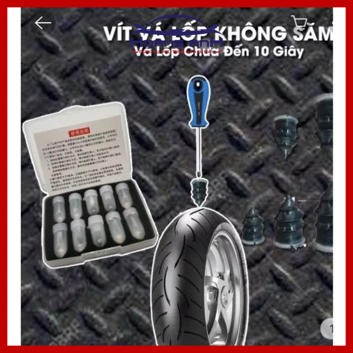 VÍT VÁ LỐP KHÔNG SĂM - TIỆN LỢI - NHANH CHÓNG