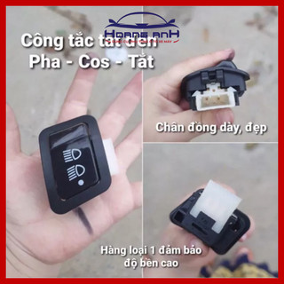 Công tắc tắt đèn xe honda -đời mới bóng halogen