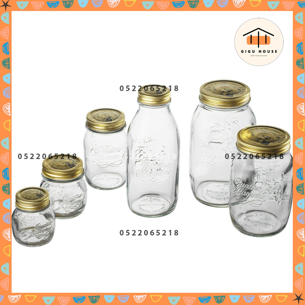 CHAI ĐỰNG SỮA HẠT Quattro 400ml  MADE IN ITALY