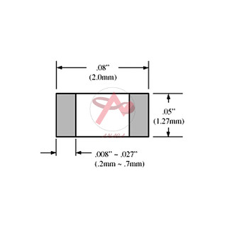 Trở Dán 0805 5% Từ 0R Đến 33R (Túi 50 Con)
