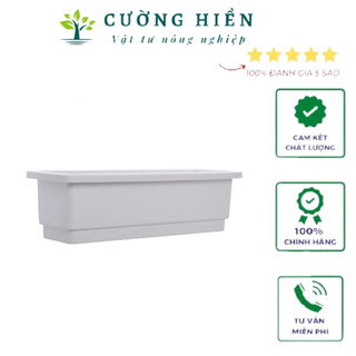 Chậu Nhựa Chữ Nhật Trồng Rau + Hoa Thông Minh [FRESHIP] Dài 67cm Cỡ Lớn Hàng Công Ty