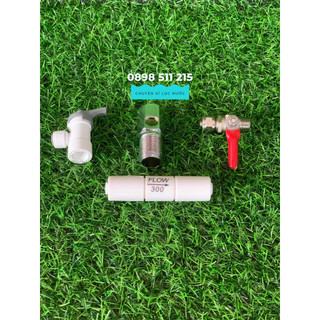 🔷️Bộ Một Số Linh Kiện Ráp Máy Lọc Nước🔷️Bao Gồm Van Bình Áp, Thanh Xả FLOW Nối Nhanh, Bộ Chia Nước🔷️