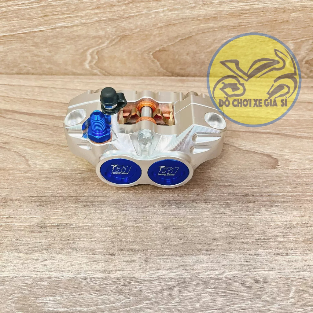 Heo Dầu 81 CNC 4 Piss Thailand kèm pát Wave110/Rsx/Future led đĩa 260/267mm màu xanh