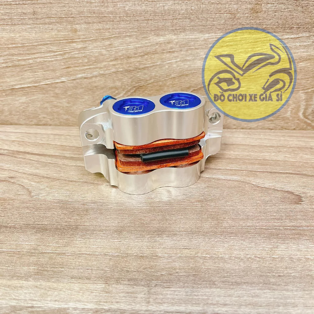 Heo Dầu 81 CNC 4 Piss Thailand kèm pát Wave110/Rsx/Future led đĩa 260/267mm màu xanh