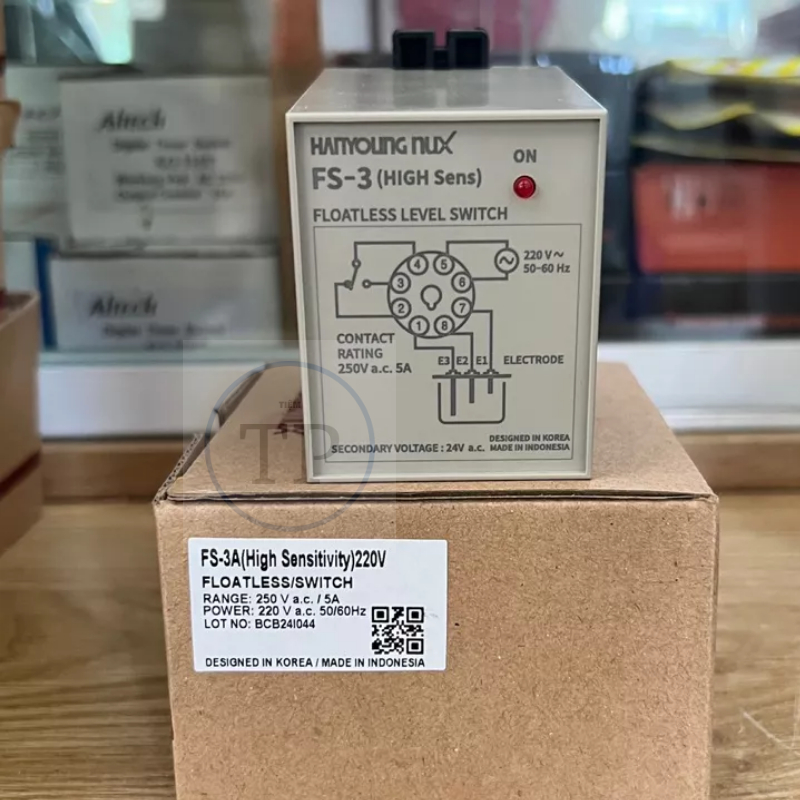 Relay mực nước FS-3 để đo mức nước 220v