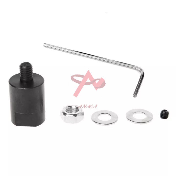Trục Kẹp Giữ Lưỡi Cắt M6-8mm Chế Máy Cắt Mini, Máy Tiện