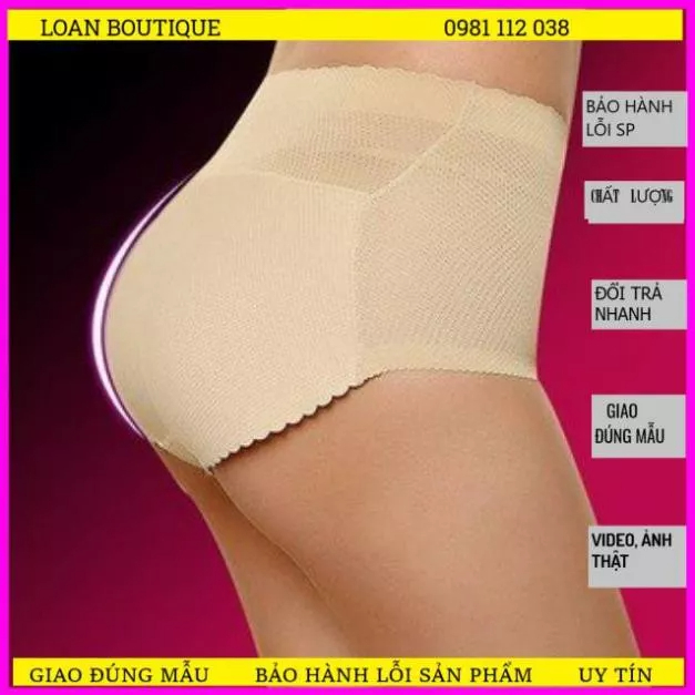 Quần Độn Mông Gen Bụng Thông Hơi, kháng khuẩn Hàn Quốc Thoáng Khí Chất Đẹp