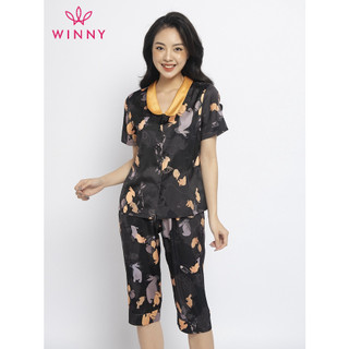 Bộ mặc nhà cộc tay quần ngố Winny 1MNSA22169N