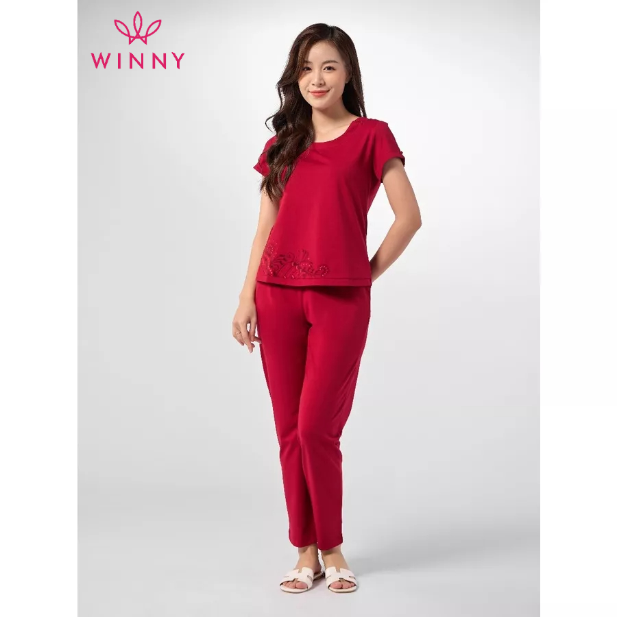 Bộ mặc nhà tay dài quần dài Winny 1MNCT23149D