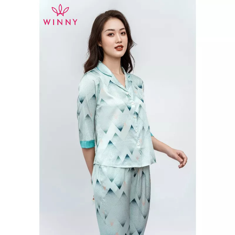 Bộ mặc nhà tay lỡ quần dài Winny 1MNSA21562L