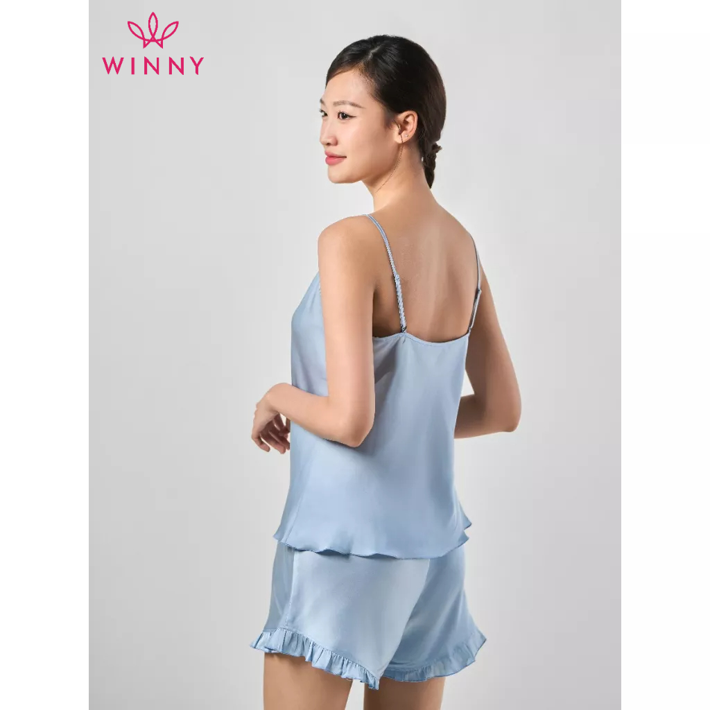 Bộ mặc nhà áo dây quần đùi Winny 1MNSA23140H