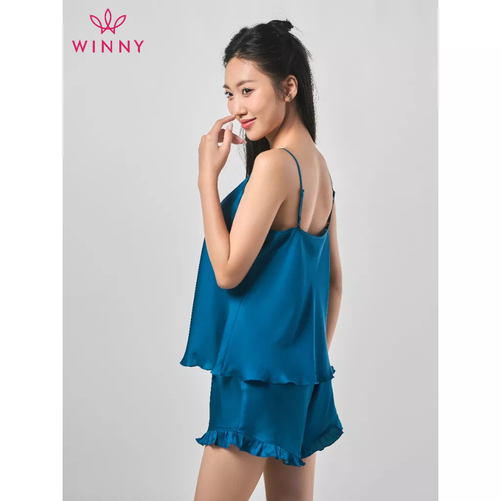 Bộ mặc nhà áo dây quần đùi Winny 1MNSA23140H