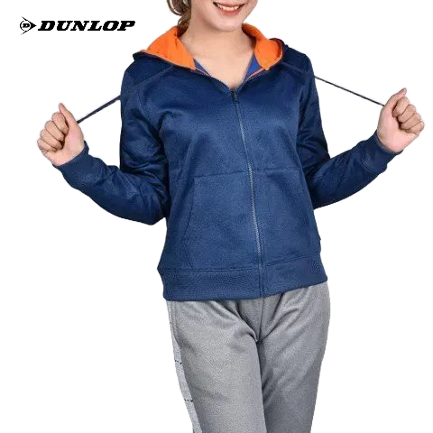 Áo hoodie thể thao Nữ DUNLOP DAFSF6034-2-NV