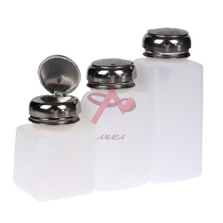 Lọ đựng dung dịch (lọ đựng Axeton, xăng thơm) nắp nhôm có bơm đẩy