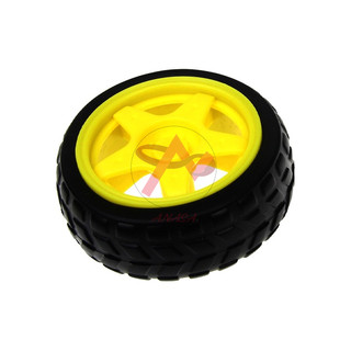 Bánh Xe Robot  Màu Vàng