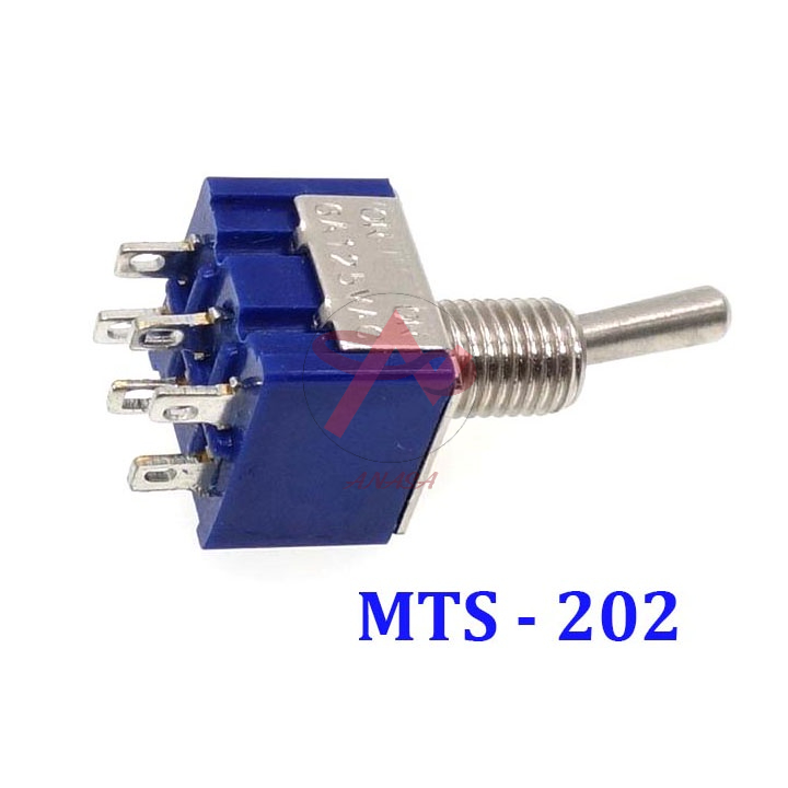 CÔNG TẮC GẠT MTS-202 2A/250V 6A/125V