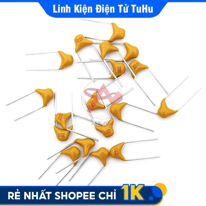 ComBo 2 Tụ Gốm Vàng 50V Giá Rẻ