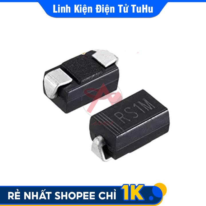 Combo 10 Diode FR107 SMD Chân Dán