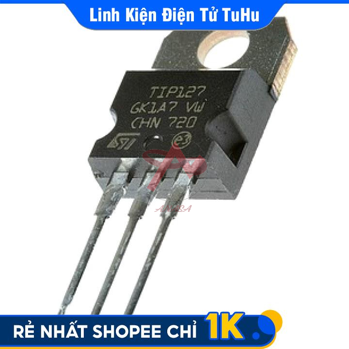 Linh Kiện Transistor TIP127 TO-220 100V 5A PNP
