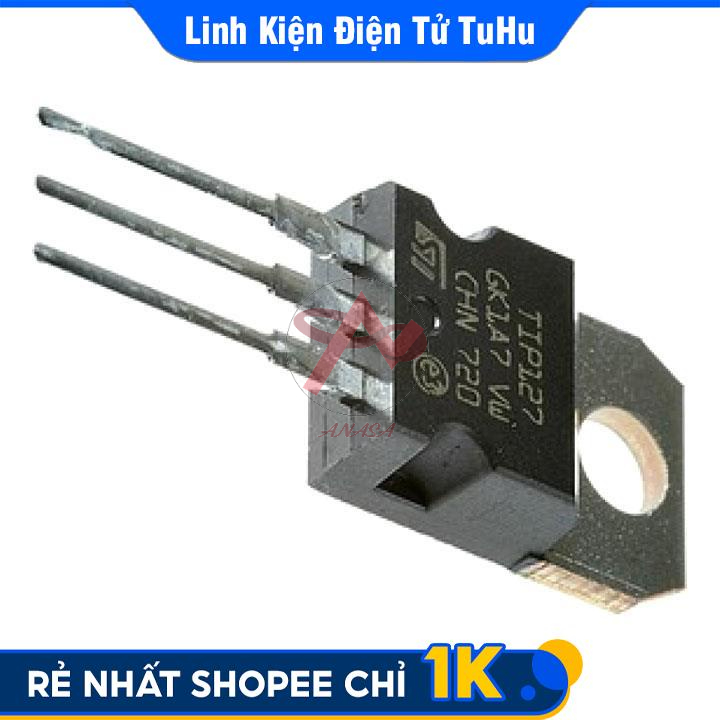 Linh Kiện Transistor TIP127 TO-220 100V 5A PNP