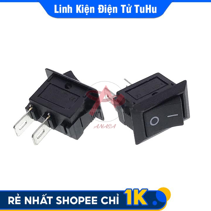 Công Tắc Bập Bênh KCD1-11 2 Chân 3A-250V
