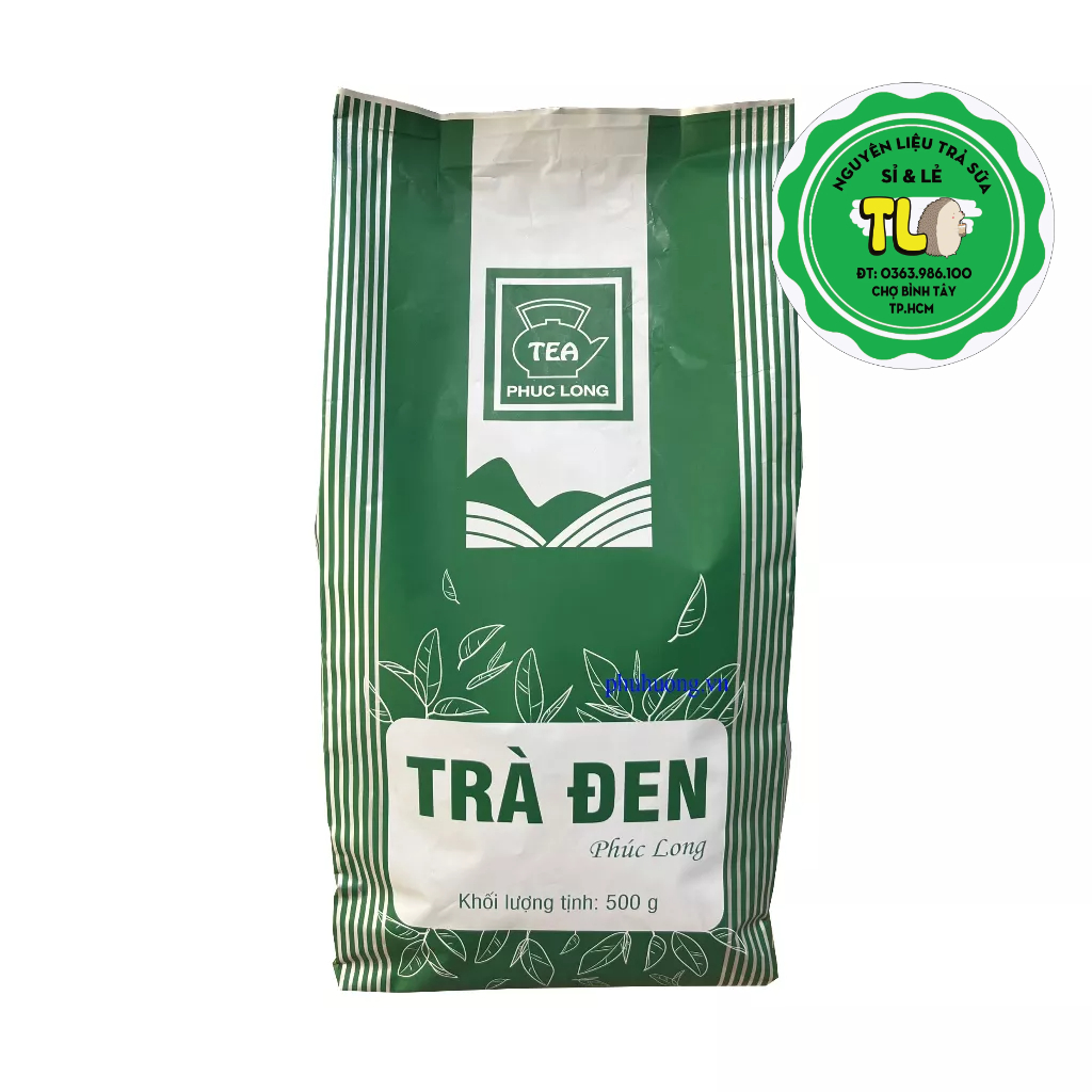 Trà Đen Phúc Long pha trà sữa 500g