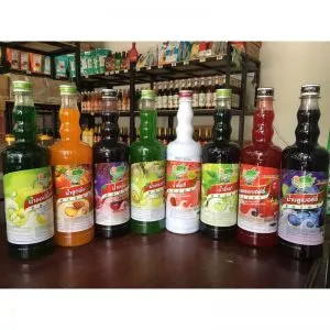 Siro thái lan dingfong có đủ vị trái cây 760ml
