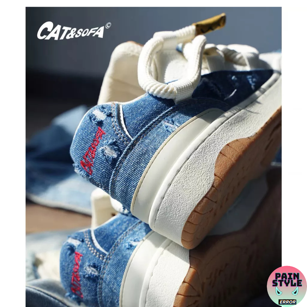 Giày Cat&Sofa " Denim "