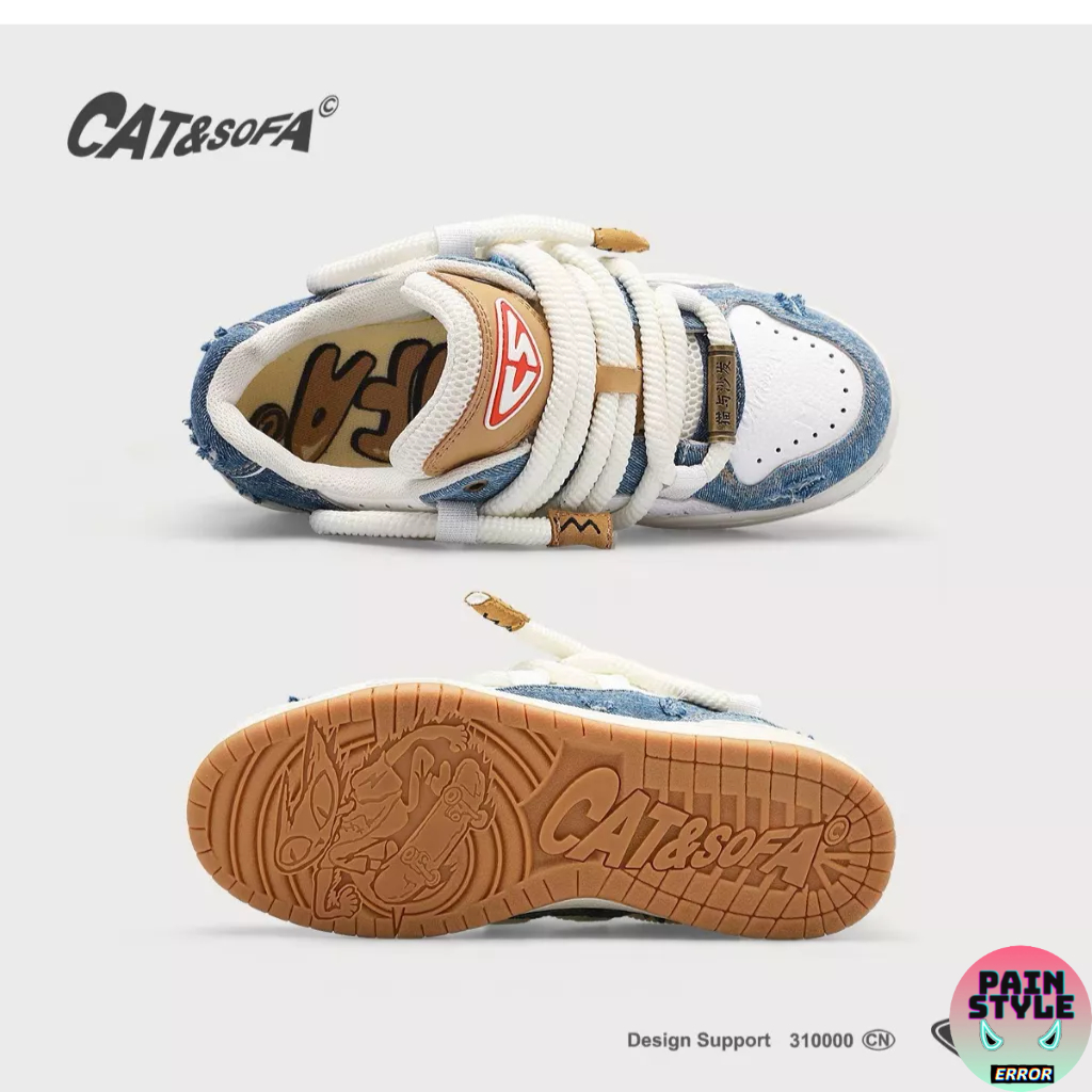 Giày Cat&Sofa " Denim "