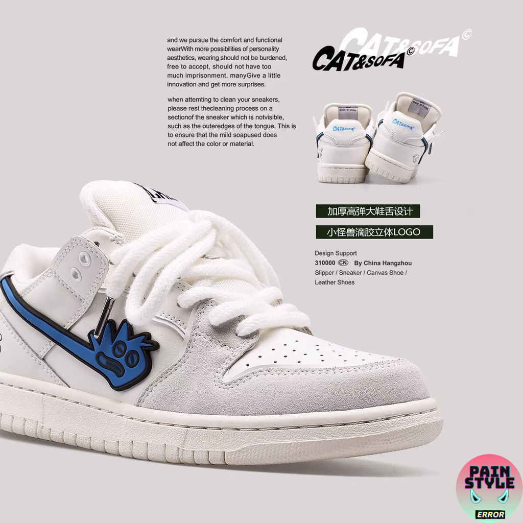 Giày sneaker Cat&Sofa " C5 2 màu " cho nam nữ