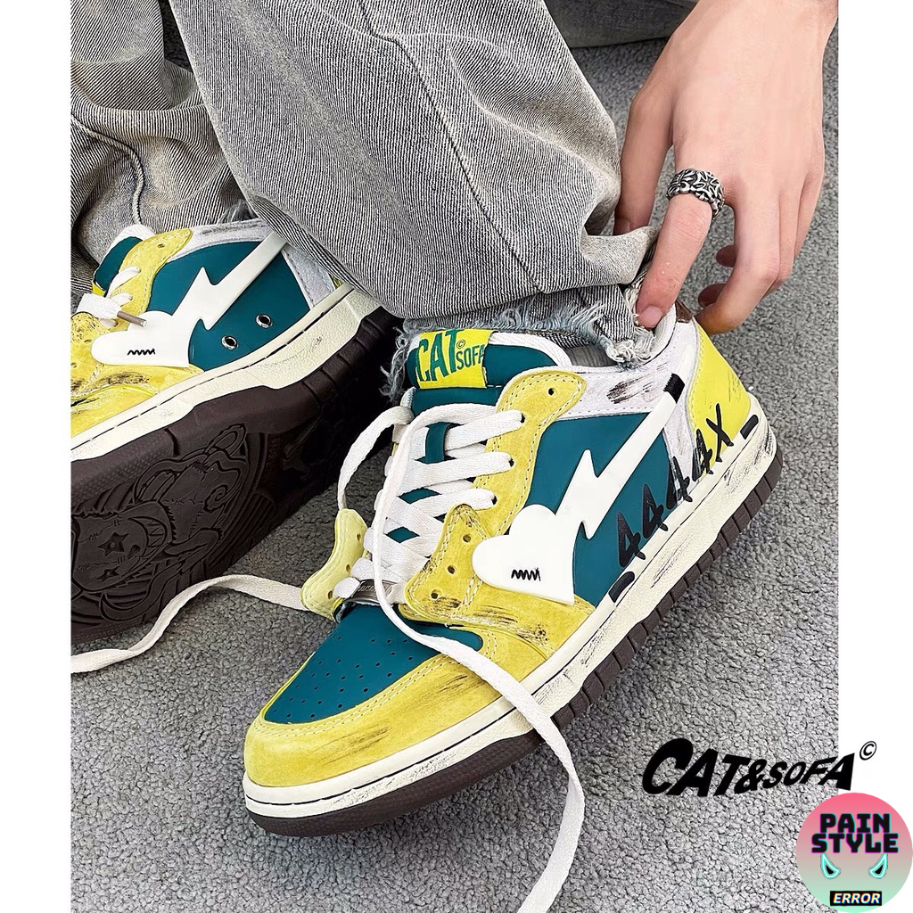 Giày sneaker Cat&Sofa " Pikachu 4444X " 2 màu