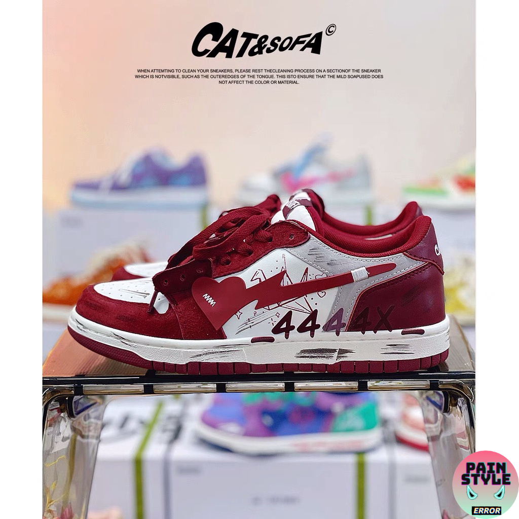 Giày sneaker Cat&Sofa " Pikachu 4444X " 2 màu