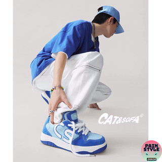 [ Hàng chính hãng ] Giày sneaker Cat&Sofa " CS Blue and Grey "