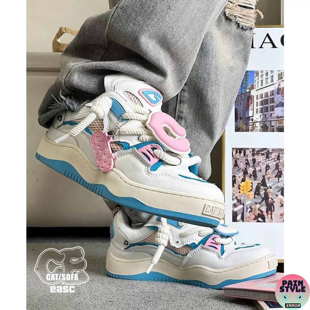 Giày sneaker Cat&Sofa " EASC " 2 màu nam nữ